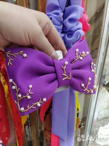 Бант заколка