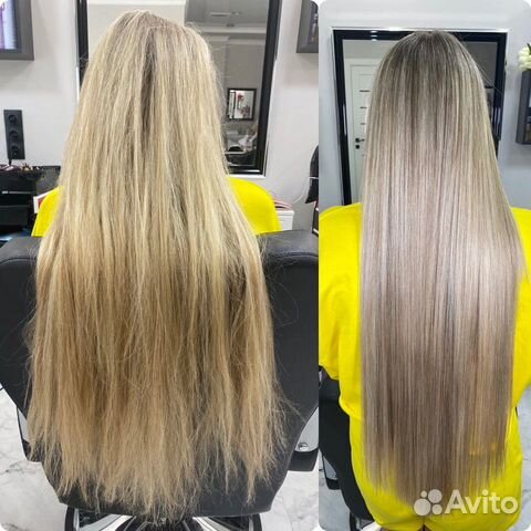 Кератиновое выпрямление