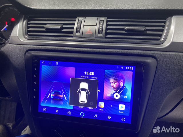 Мультимедиа Android 10 Skoda Rapid 2013+