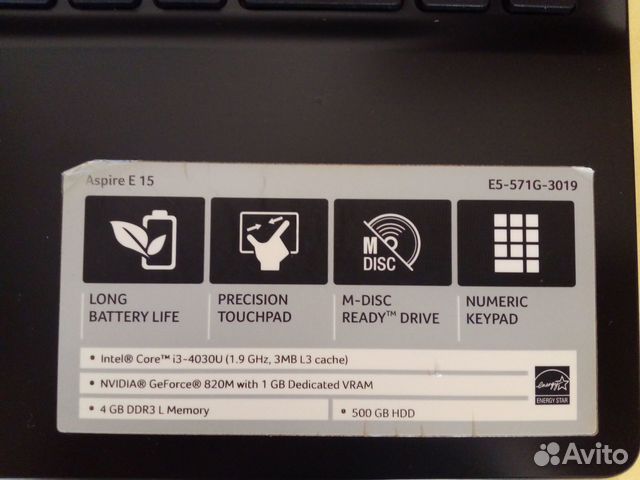 Acer Aspire E5-571G/E5-531 (Z5WAH) Разбор/запчасти