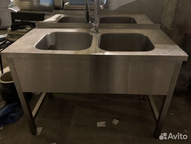 Мойка из нержавейки двойная бу купить в Москве | Готовый бизнес и ...