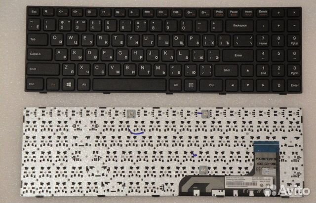 Клавиатура для ноутбука Lenovo IdeaPad 100-15iby