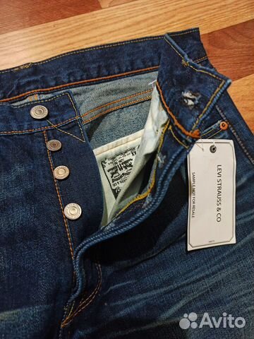 Джинсы Levi's 501 Original Fit Double Burn