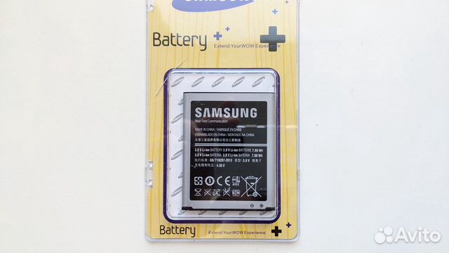 Новый оригинальный аккумулятор Samsung EB-L1G6LLU