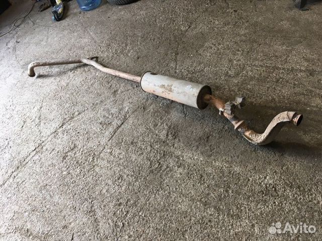 Резонатор реактивный пламегаситель Citroen C4 EP6