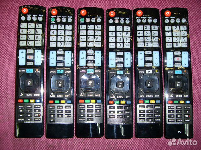 Пульты для телевизоров