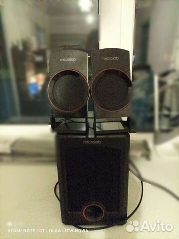 Колонки для компьютера 2.1с буфером Microlab M-111 купить в Лабинске ...