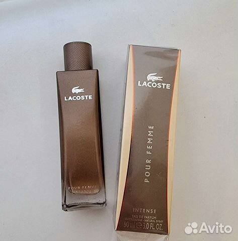 Lacoste pour femme intense 90ml новые целые