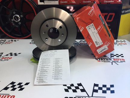 Торм. Диск перед. TRW Hyundai/Kia