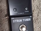 Гитарная педаль NUX strum tuner объявление продам
