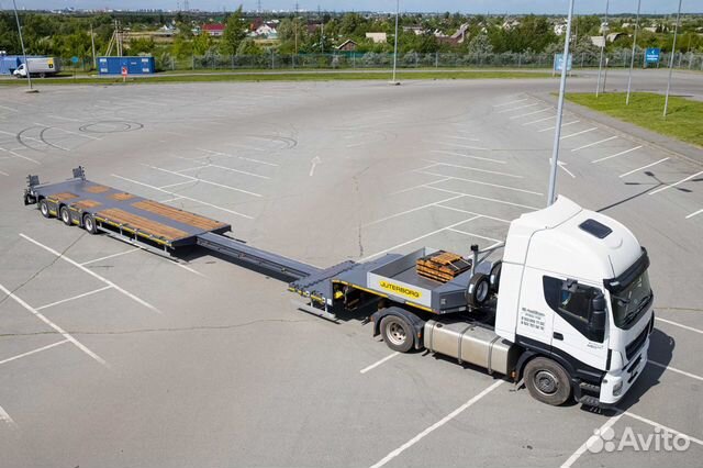 Полуприцеп трал (тяжеловоз) Juterborg 985234, 2023