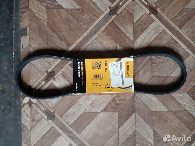 Ремень поликлиновый 5 PK 890 Continental