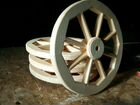Деревянные колеса телеги для дизайна