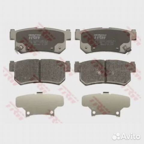 GDB3366 Комплект задних тормозных колодок