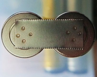 Точечная сварка аккумуляторных батарей, контактов