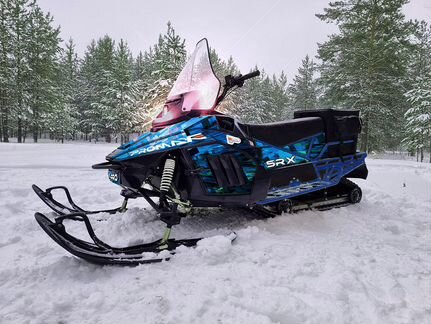 Снегоход promax SRX-500 PRO Черно-Синий V1