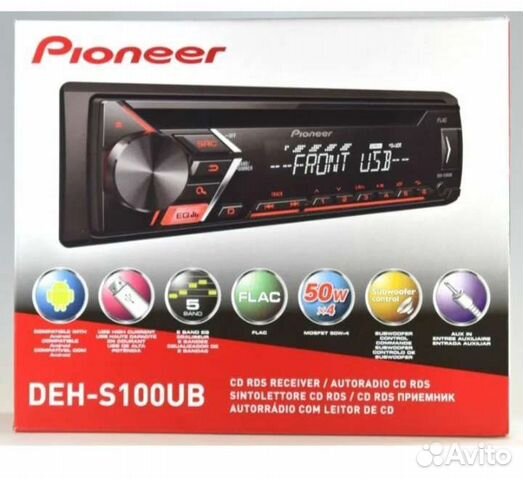 Автомагнитола pioneer deh s100uba инструкция