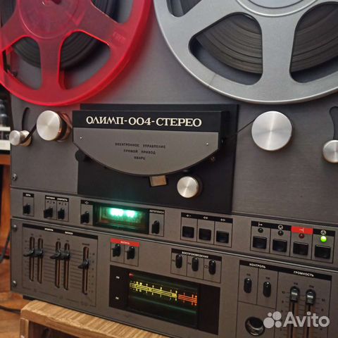 Катушечный магнитофон Олимп 004