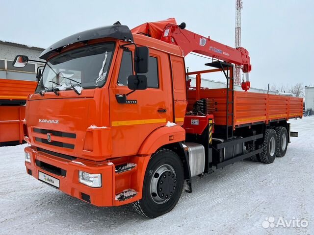 КамАЗ 65115 с КМУ, 2023