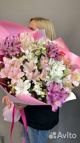 Цветы букеты с доставкой. Альстромерии