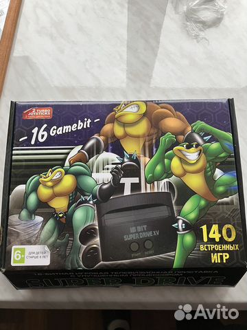 Приставка super drive 16 bit