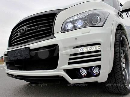 Передний бампер Infiniti QX56, QX80 Zeus Luv-Line