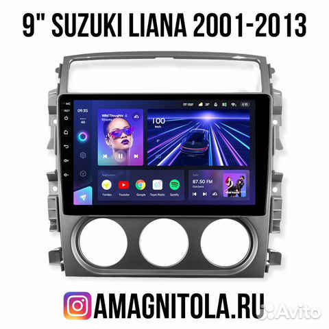 Магнитола на Suzuki Liana 2001-2008