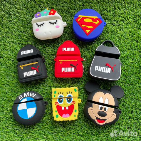 Чехлы для airpods фигурки