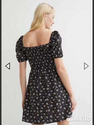 Платье из льна новое H&M