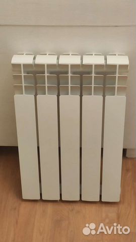 Радиаторы новые 2шт 5 и 6 секций