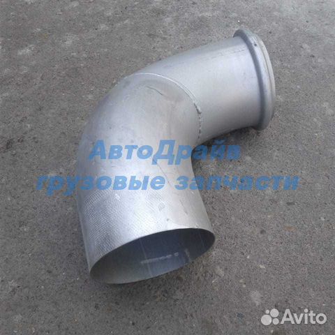 Труба глушителя Вольво фш 12 промежуточная