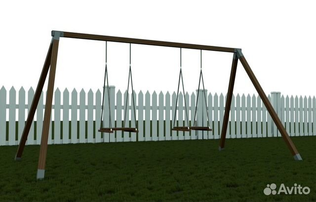 Качели садовые. Качели своими руками