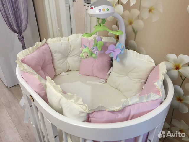 Бортики на детскую кроватку