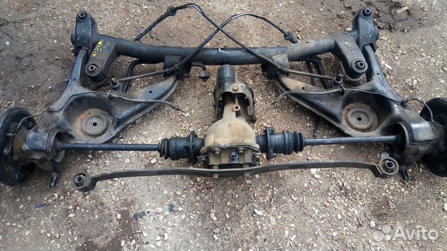 Задняя подвеска 4WD мицубиси шариот N43W