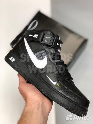 mid top black forces