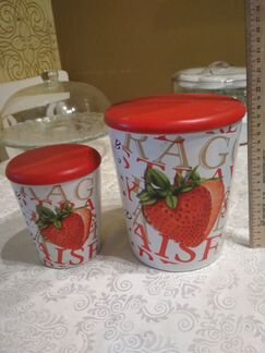 Банки для кухни, кашпо