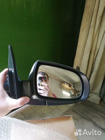 Зеркало правое с повторителем без подогрева