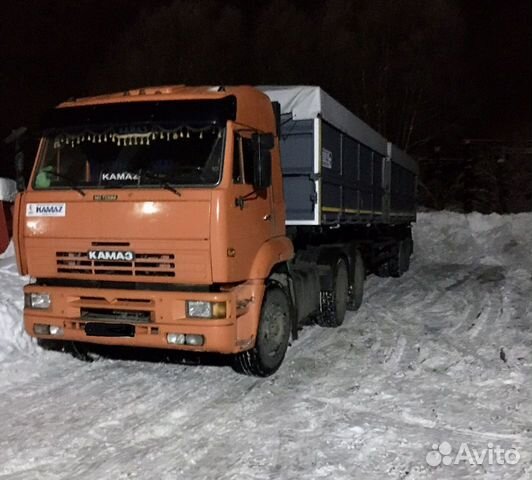 КамАЗ 6460 с полуприцепом, 2008