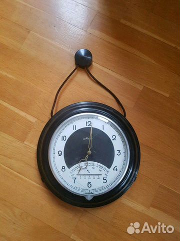 Барометр-часы, раритет, СССР