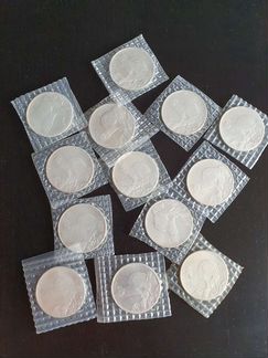 Серебряная монета 