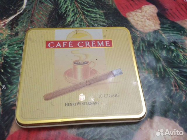Коробка портсигар cafe creme