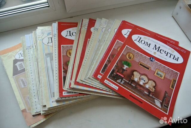 Журналы дом Мечты Деагостини 65 шт