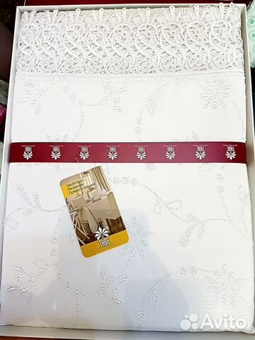 Скатерть льняная времён СССР