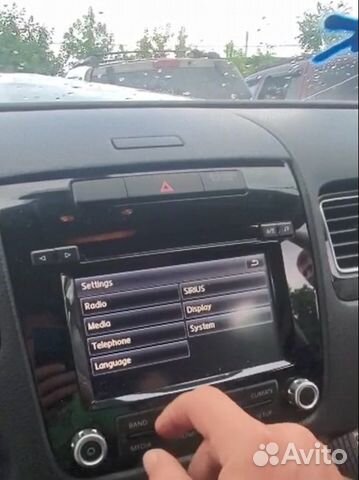 Магнитола VW Touareg 2010-2018