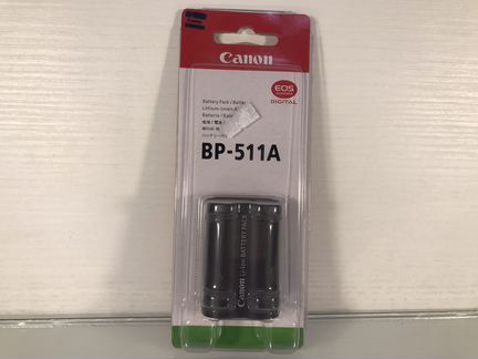Аккумулятор для фотоаппарата Canon BP-511A