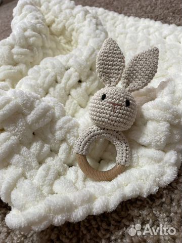 Плед ручной работы