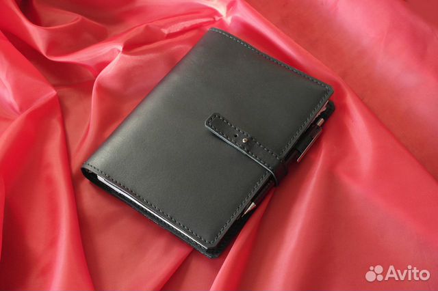 Кожаный блокнот ручной работы