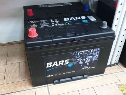 Аккумулятор Bars 100Ah Азиатский