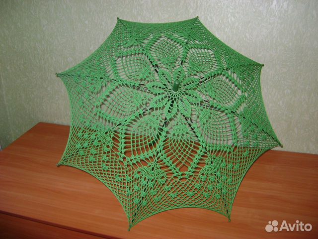 Вязаный зонтик