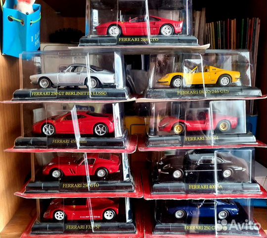 Модели автомобилей 1:43 Ferrari collection
